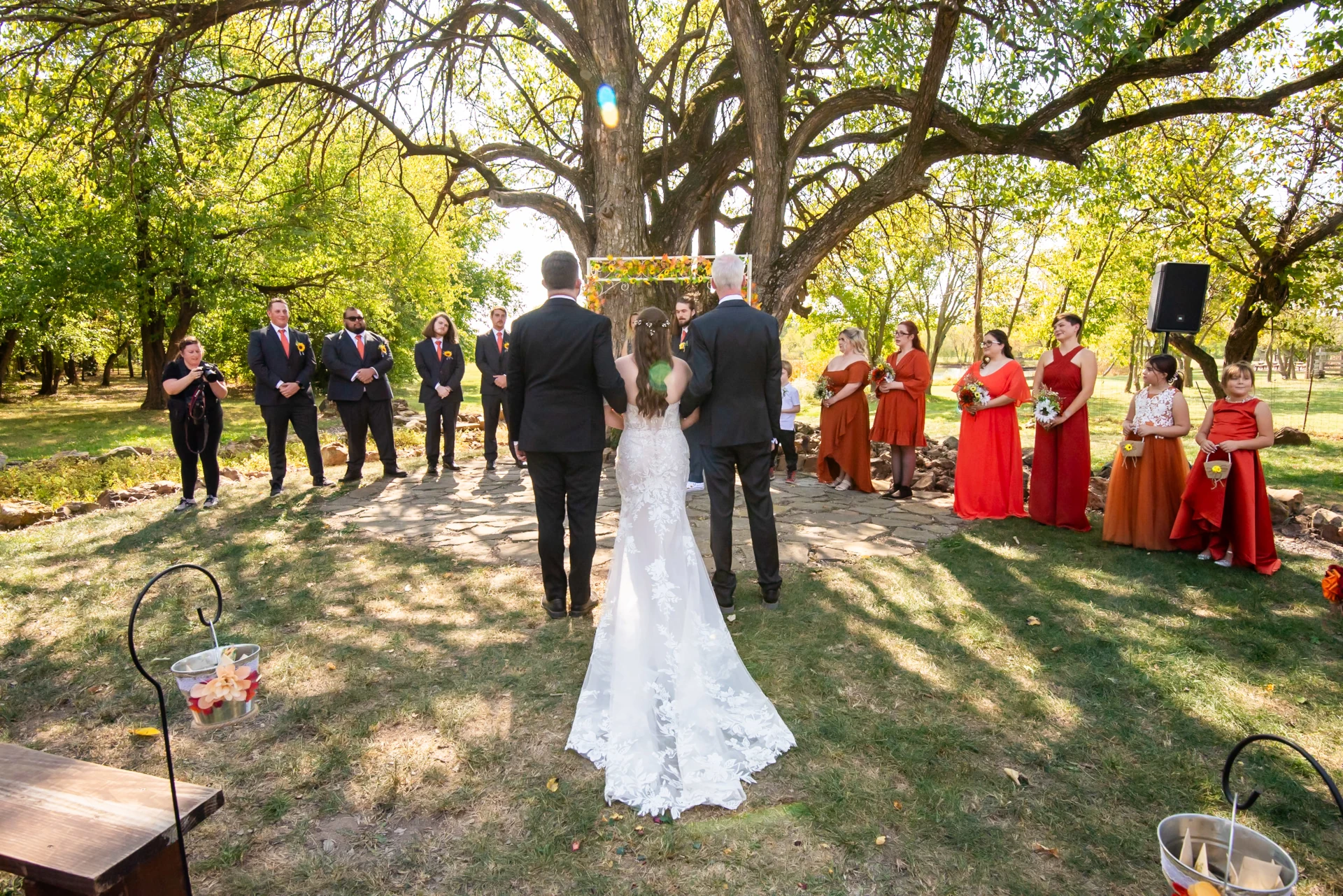 Wedding at Civil War Ranch Spring Creek